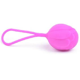 Pink Color Silicone Single Kegel Balls