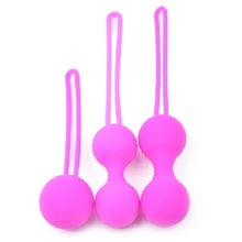 Load image into Gallery viewer, Silicone Kegel (BenWa) Ball Set Of Three
