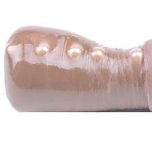 Load image into Gallery viewer, Brown Color Realistic Masturbator with Pearls Inside
