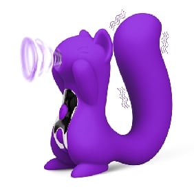 10 Speeds Silicone Squirrel Clitoral Sucking Massager