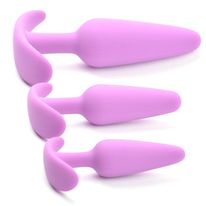 Silicone Butt Plug Set