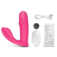 Load image into Gallery viewer, Remote Control Dildo Vibrator with pulse function
